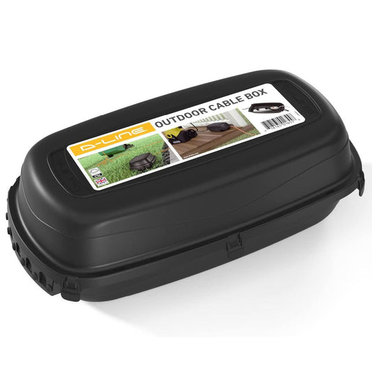 D-Line Outdoor Cable Management Box (Black)