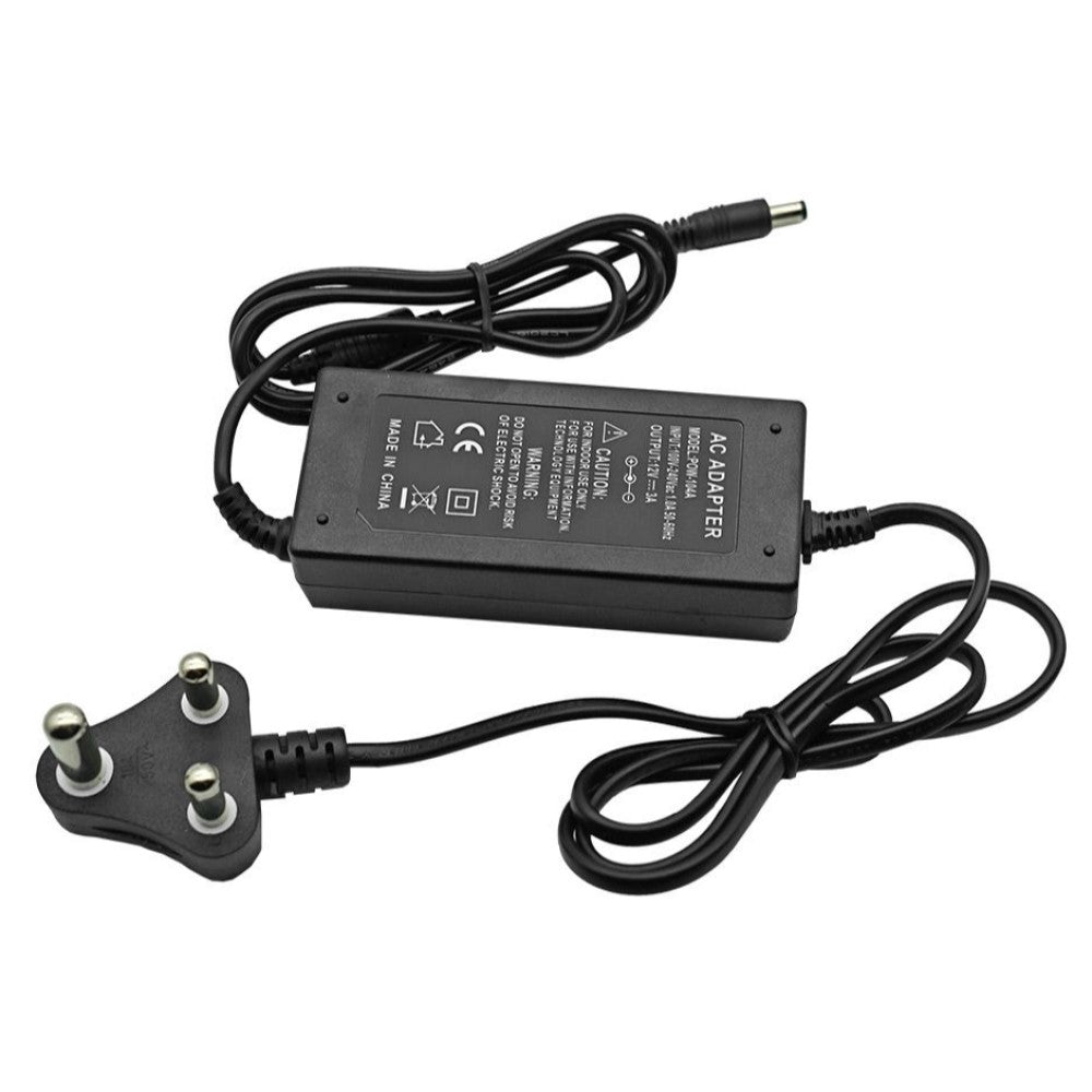 12VDC 36W 3 Pin Power Supply