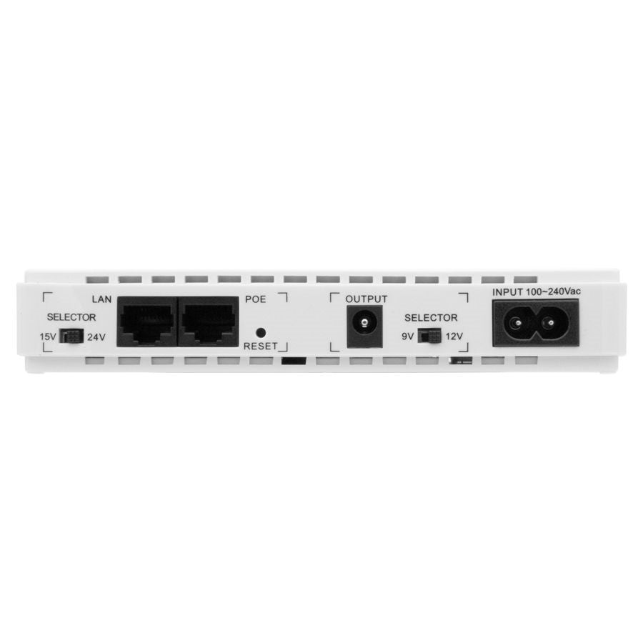 12VDC 8.8Ah 17W Micro UPS with USB and PoE Output