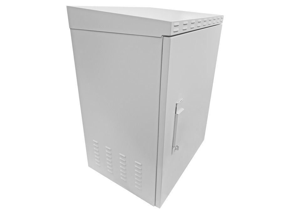Scoop 15U 450mm Deep Outdoor Cabinet with 2 fans