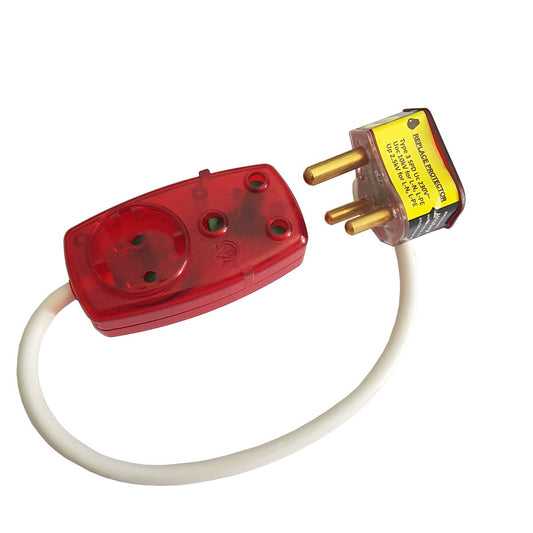 Surge Safe Power Protector adapter with SA & Euro Socket