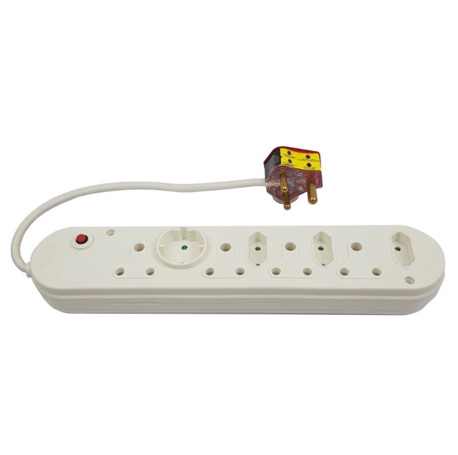 Africa Surge: Surge Protected 4x3pin and 4x2pin Way Multiplug