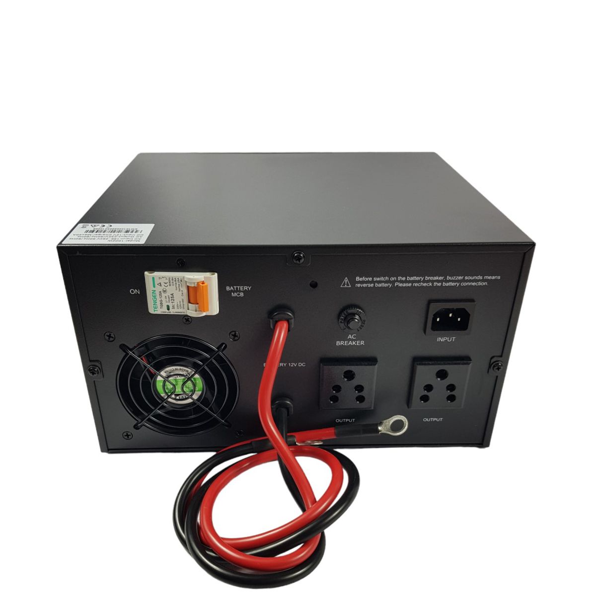 Pure Sine Wave Inverter 12V, 1,000W