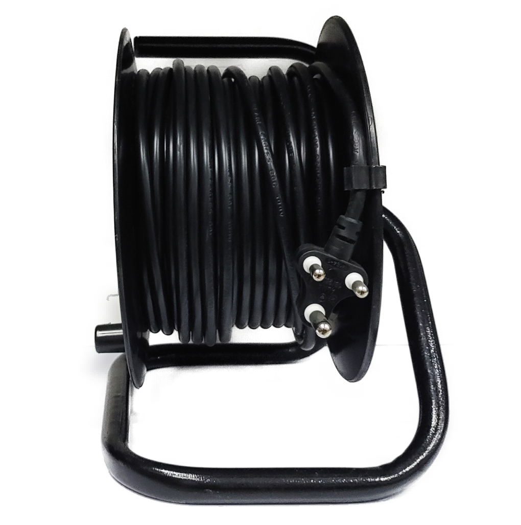Kosmo: 30m Open Reel Electric Extension Lead / Cable / Cord 16A Heavy duty