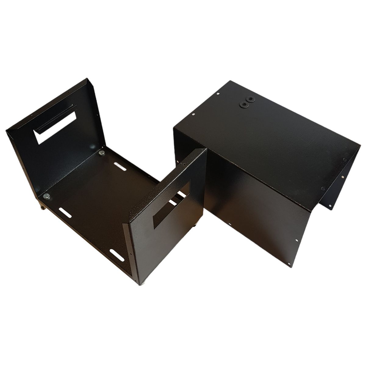UPS/Inverter 12 V Battery Metal Box Trolley