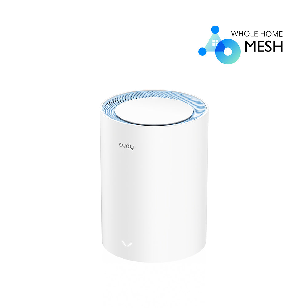Cudy Dual Band WiFi 5 1200Mbps Fast Ethernet Mesh Router | M1200 (1-Pack)