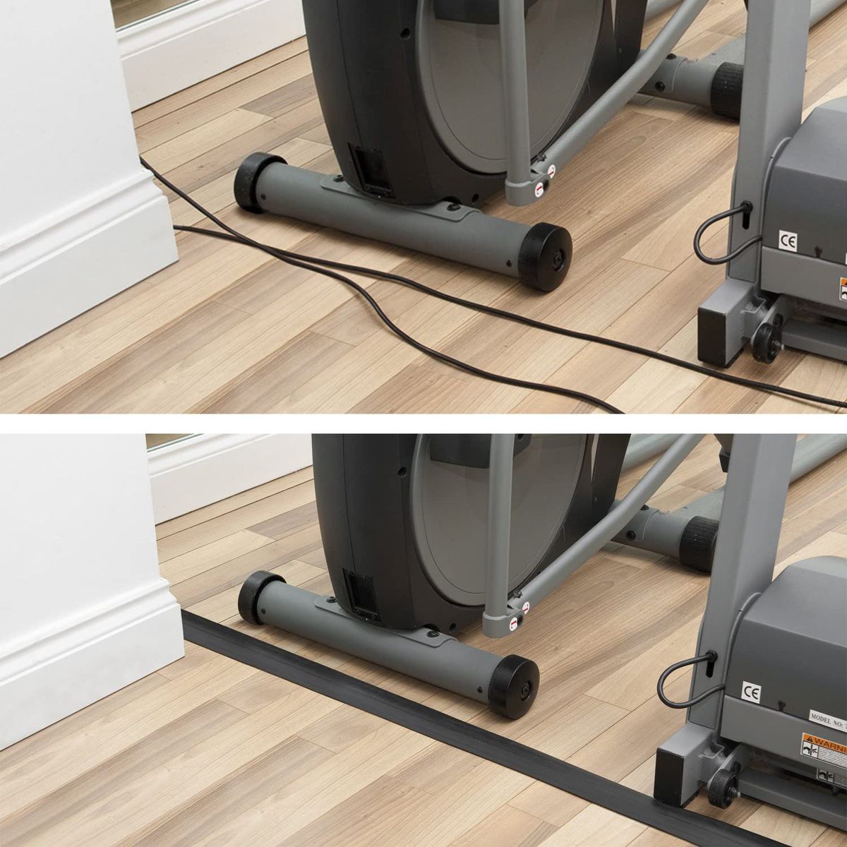 D-Line: 1.8m Floor Cable Cover / Protector, Black