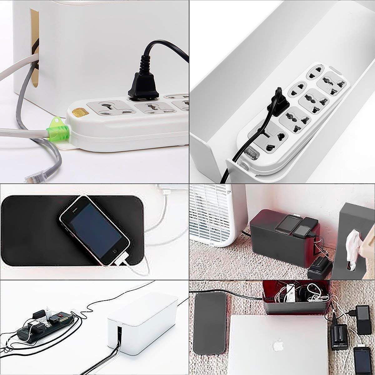 Tidy Cable Box, Electical, Medium 32cm x 13cm x 13cm