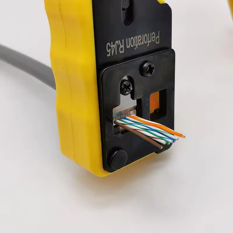 EZ Pass-through: RJ45 Network Cable Crimp Tool: Cat5e / CAT6 / RJ45 /RJ11