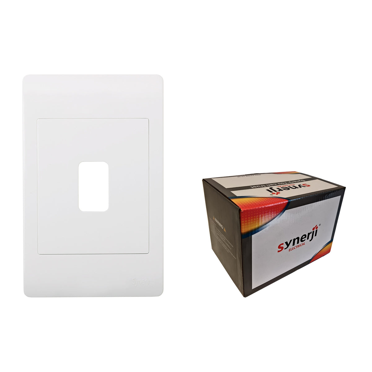 Synerji ECO 4x2 Grid Plate 1 Lever