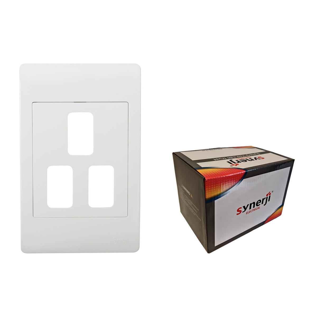Synerji ECO 4x2 Grid Plate 3 Lever