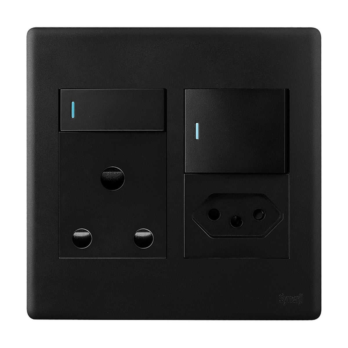 Synerji Deco 4x4 Wall Socket 16A with 1 x Euro Socket
