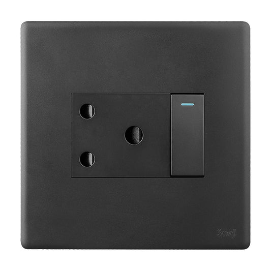 Synerji Deco 4x4 Single Wall Socket 16A