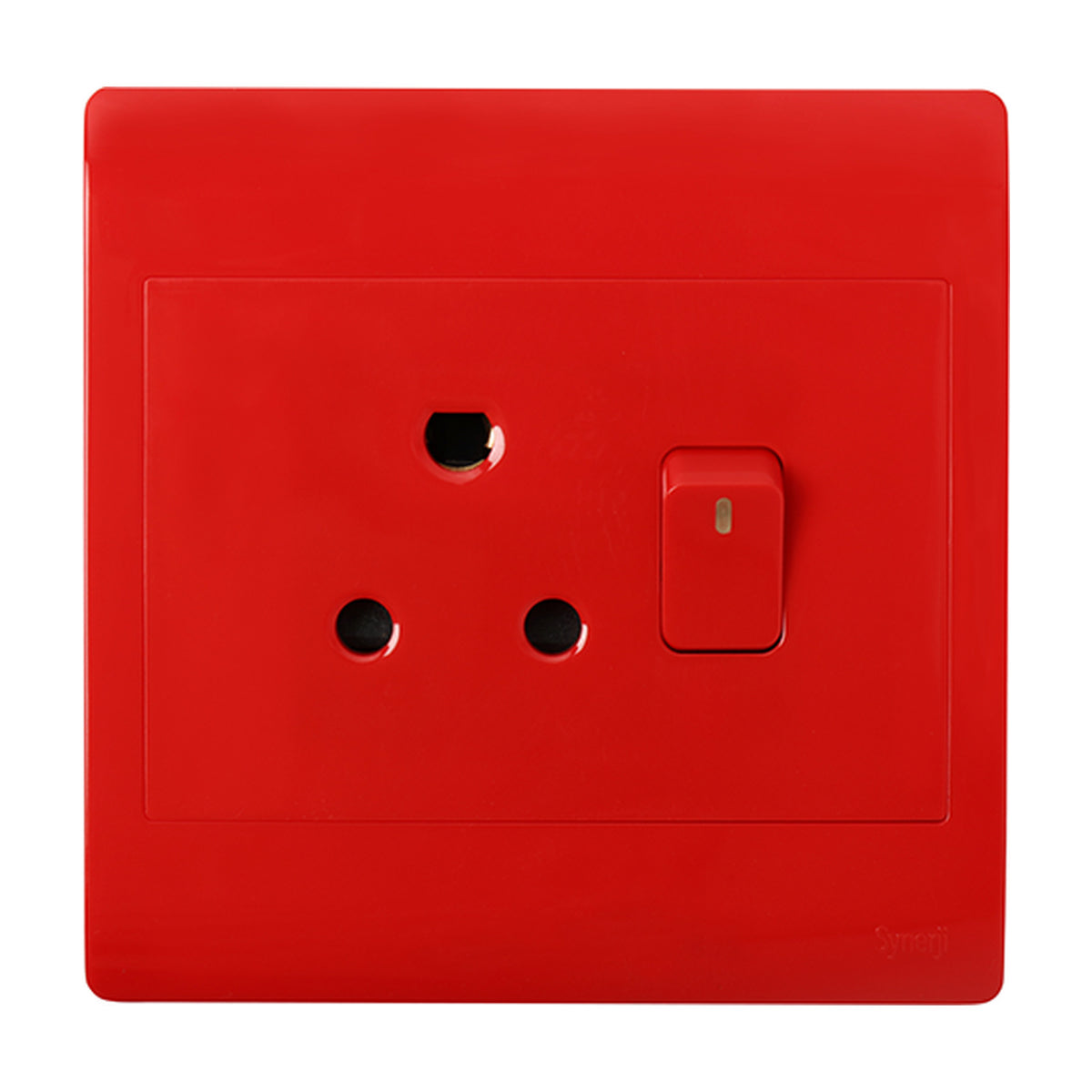 Synerji ECO 4x4 Dedicated Red Single Wall Socket 16A