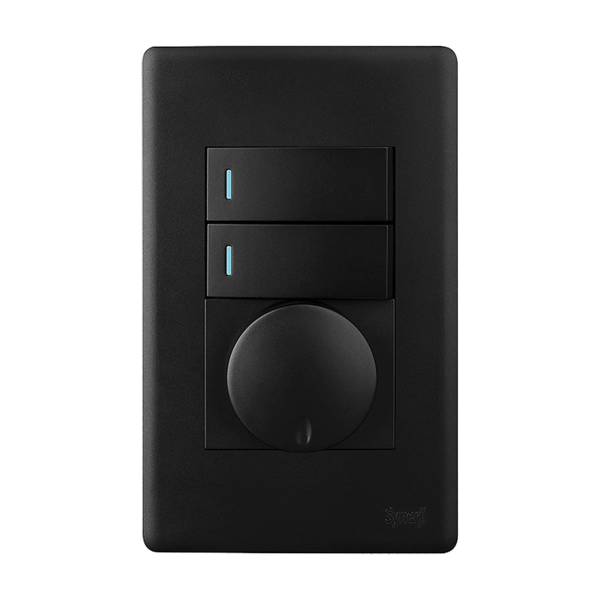 Synerji Deco 4x2 Light Switch 2 Lever with Dimmer 16A