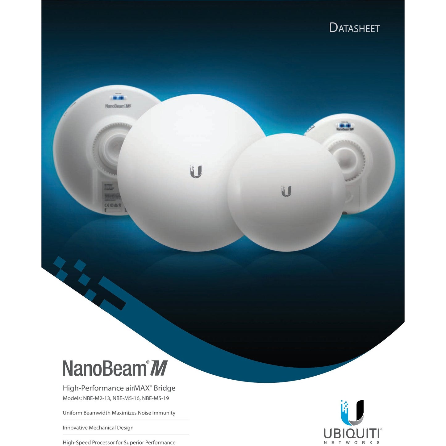 Ubiquiti UISP airMAX NanoBeam M5 5GHz 16dBi Radio | NBE-M5-16