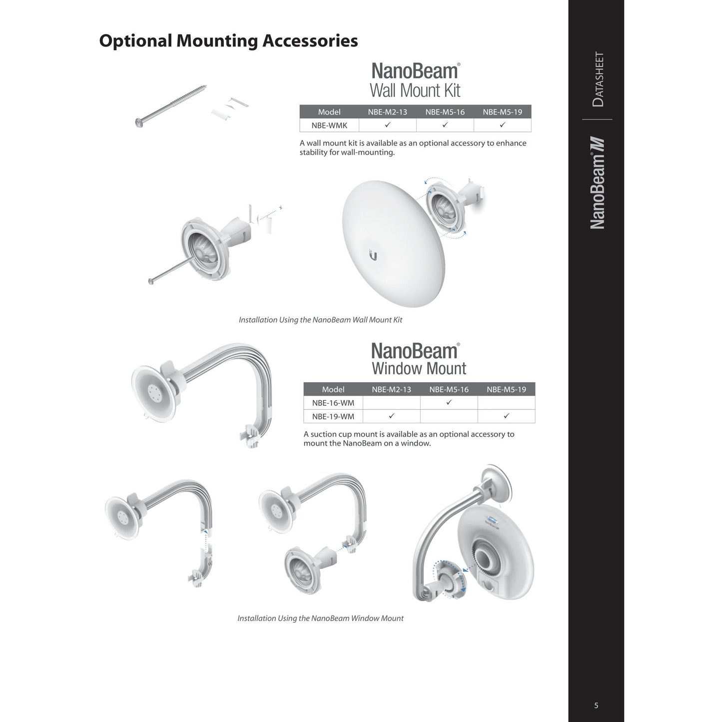Ubiquiti UISP airMAX NanoBeam M5 5GHz 16dBi Radio | NBE-M5-16