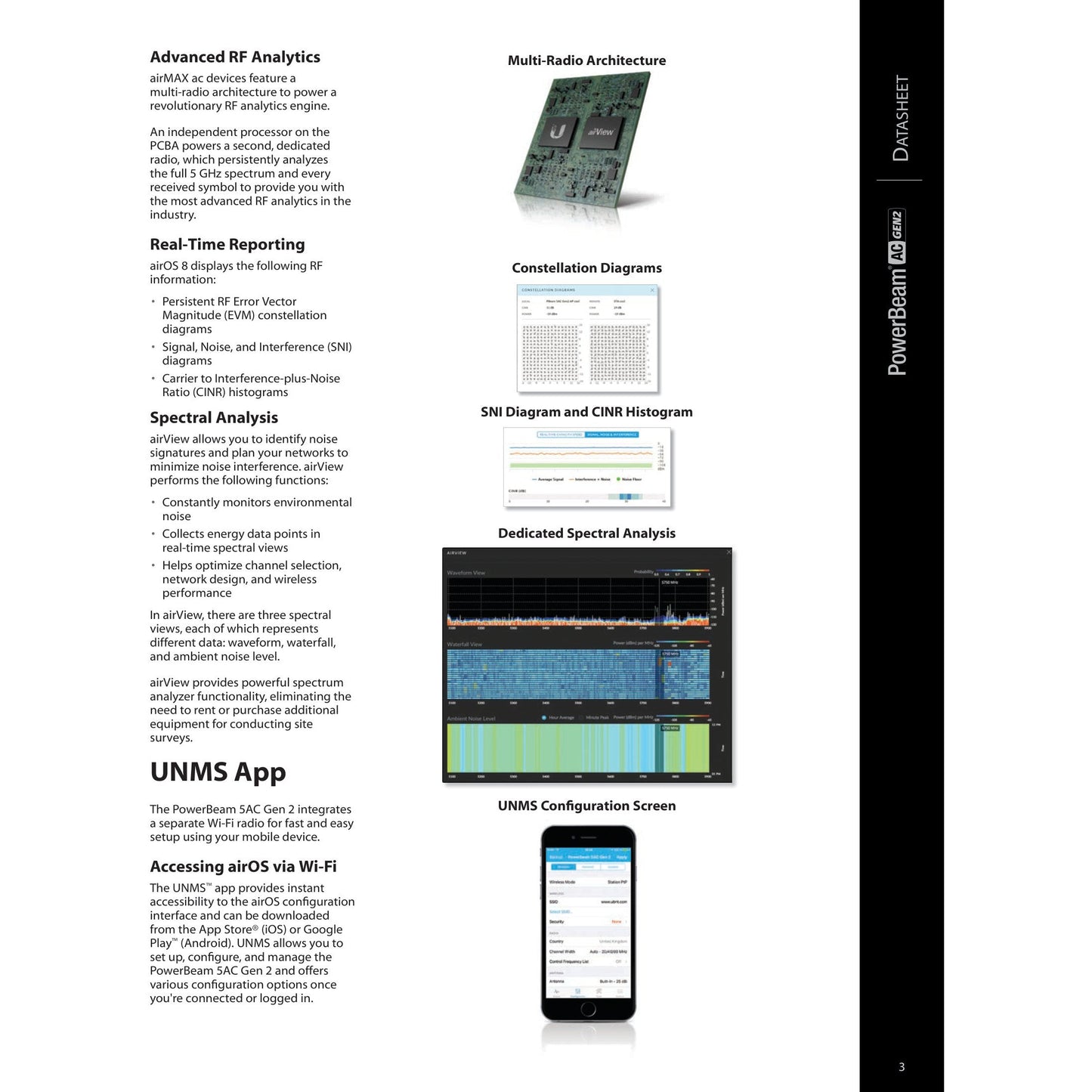 Ubiquiti UISP airMAX PowerBeam AC 5GHz 25dBi Isolator Radio | PBE-5AC-ISO-Gen2