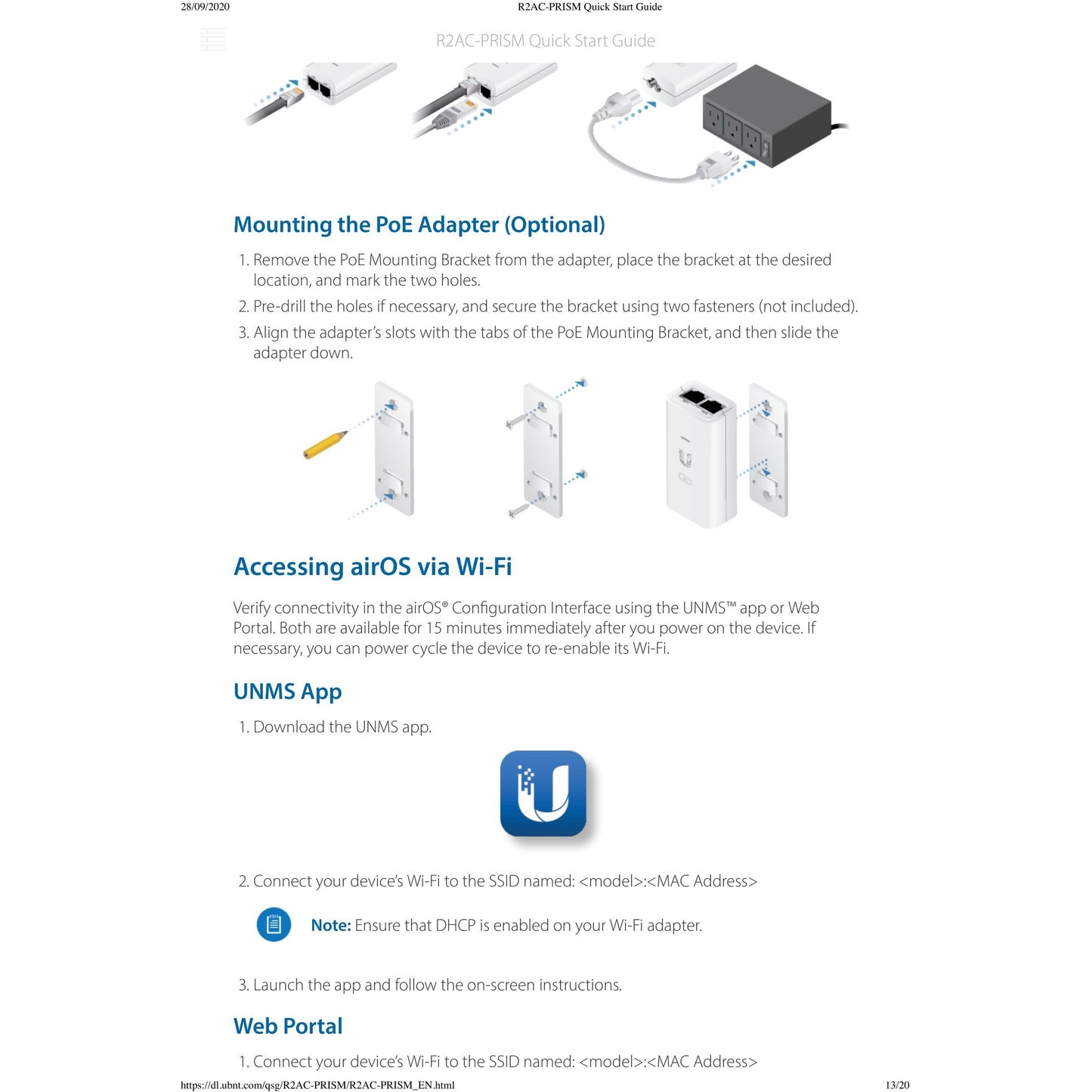 Ubiquiti UISP airMAX Rocket Prism AC 2GHz Radio | R2AC-PRISM