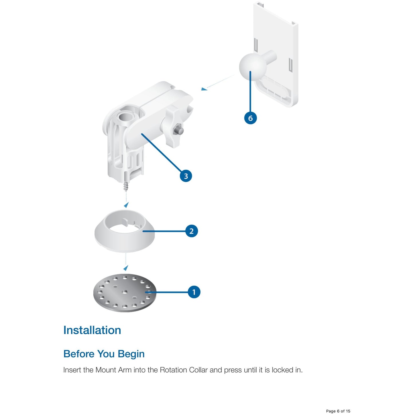 Ubiquiti Toolless Quick-Mount for Ubiquiti CPE's | QUICK-MOUNT