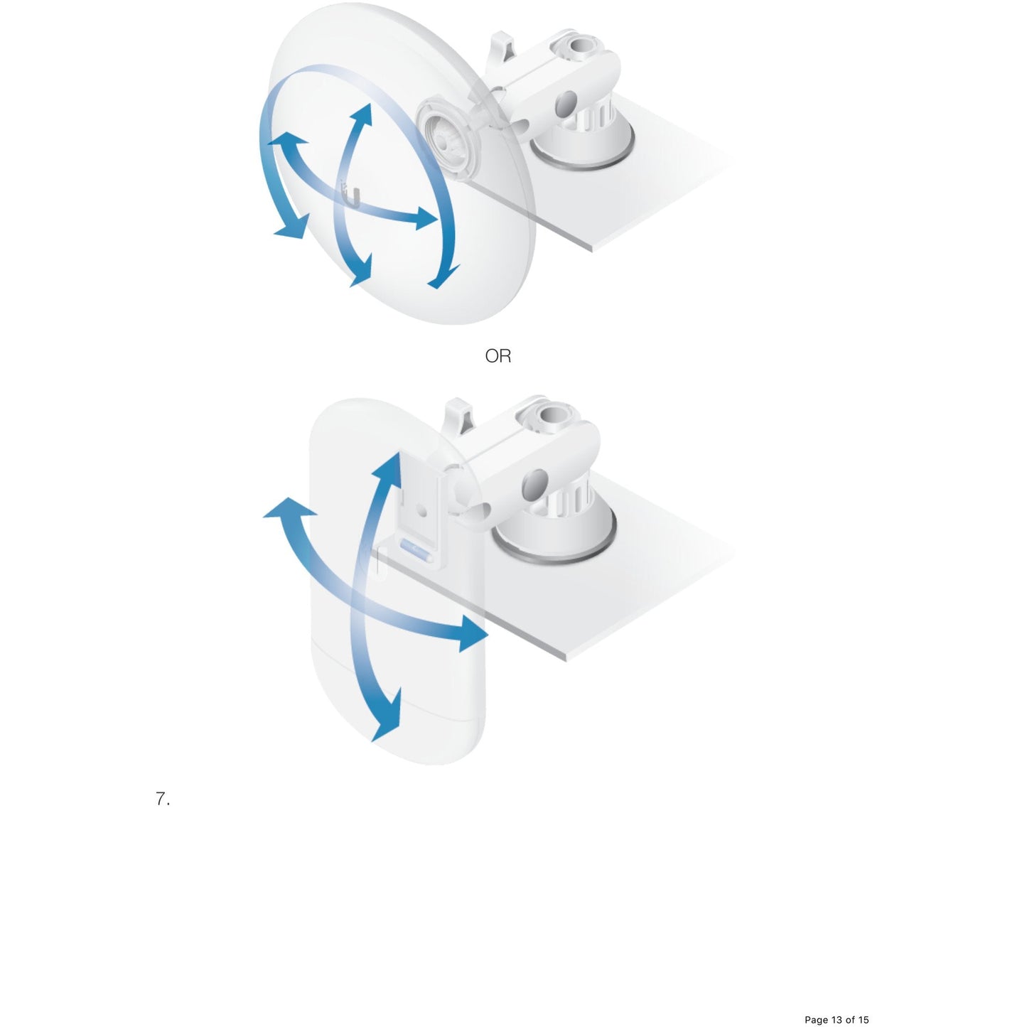 Ubiquiti Toolless Quick-Mount for Ubiquiti CPE's | QUICK-MOUNT