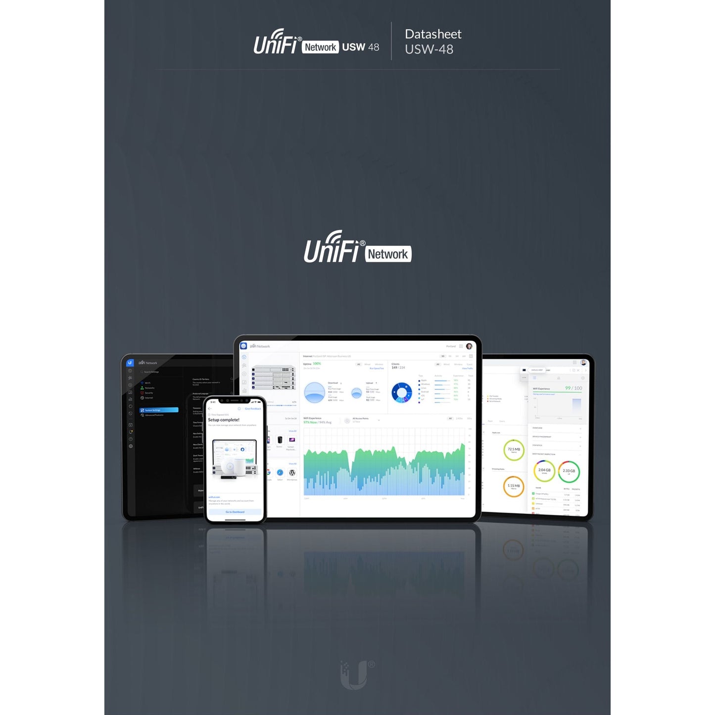 Ubiquiti UniFi Switch 48 Port Gigabit 4SFP | USW-48