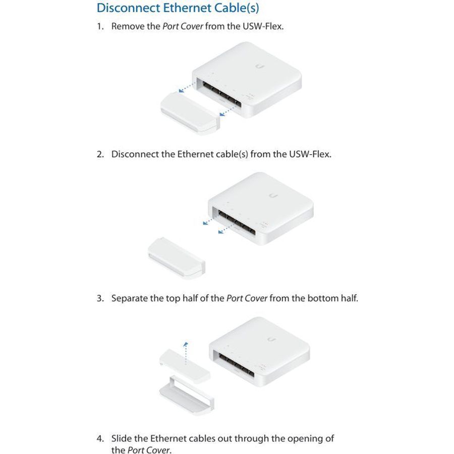 Ubiquiti UniFi Flex Switch 5 Port Gigabit 1PoE In 4PoE Out | USW-Flex