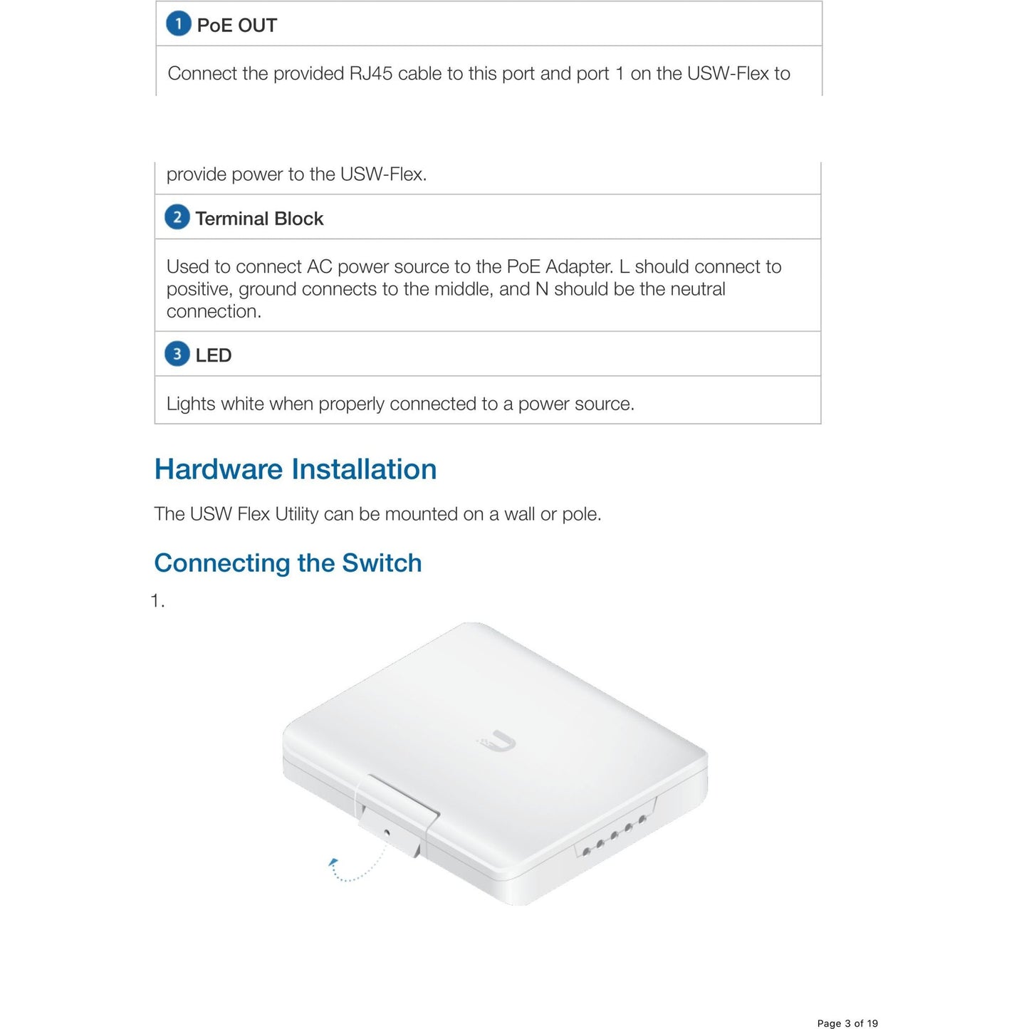 Ubiquiti UniFi Flex Switch Utility Outdoor Enclosure | USW-Flex-Utility