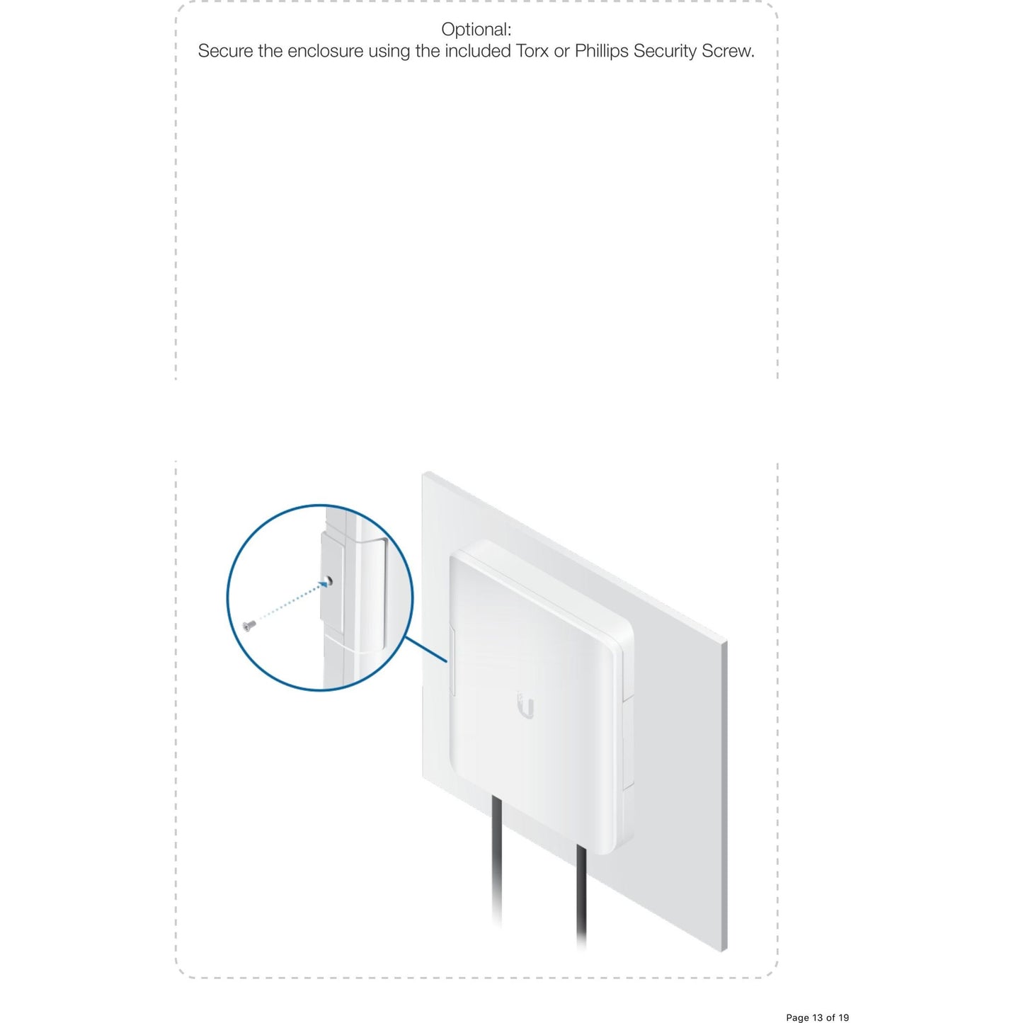 Ubiquiti UniFi Flex Switch Utility Outdoor Enclosure | USW-Flex-Utility