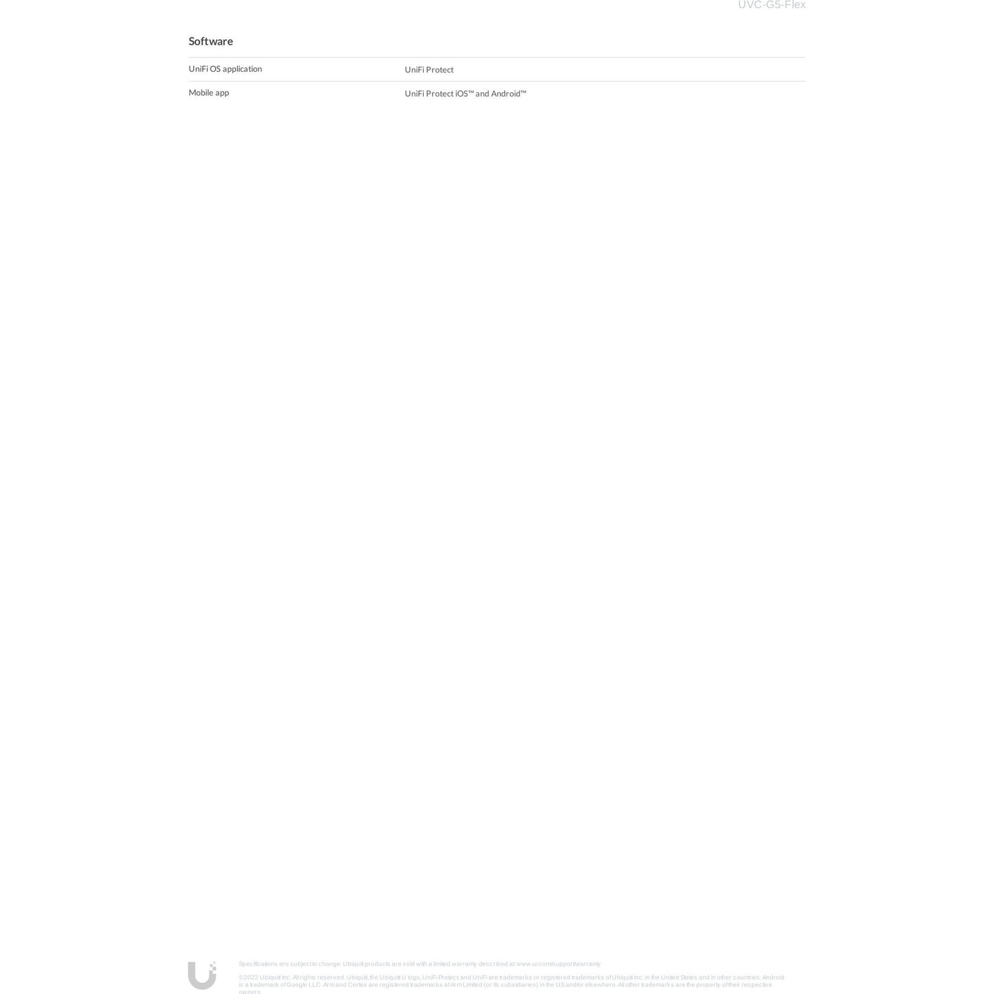 Ubiquiti UniFi Protect G5 Flex 5MP IP Camera | UVC-G5-Flex