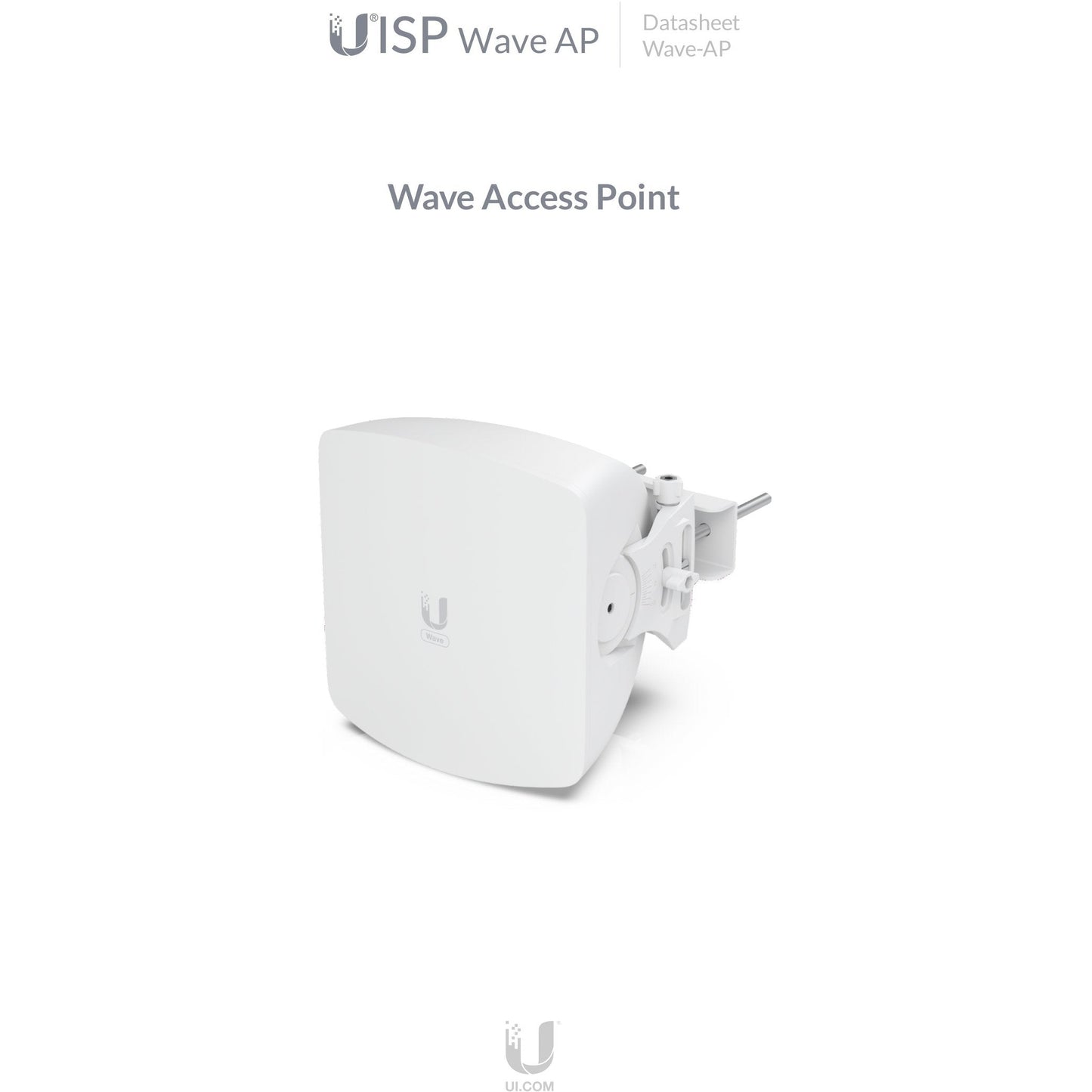 Ubiquiti UISP 60GHz/5GHz PtMP Wave Access Point | WAVE-AP