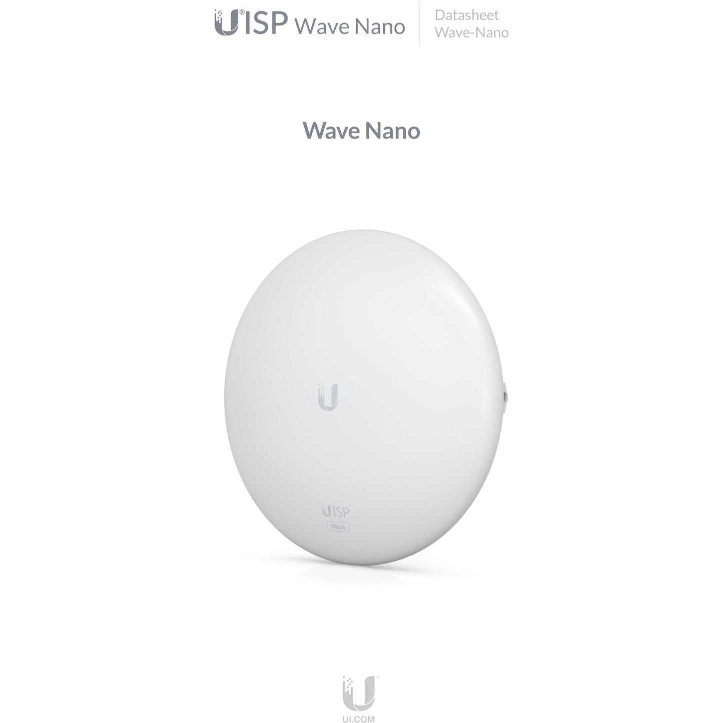 Ubiquiti UISP 60GHz/5GHz PtMP CPE | WAVE-NANO