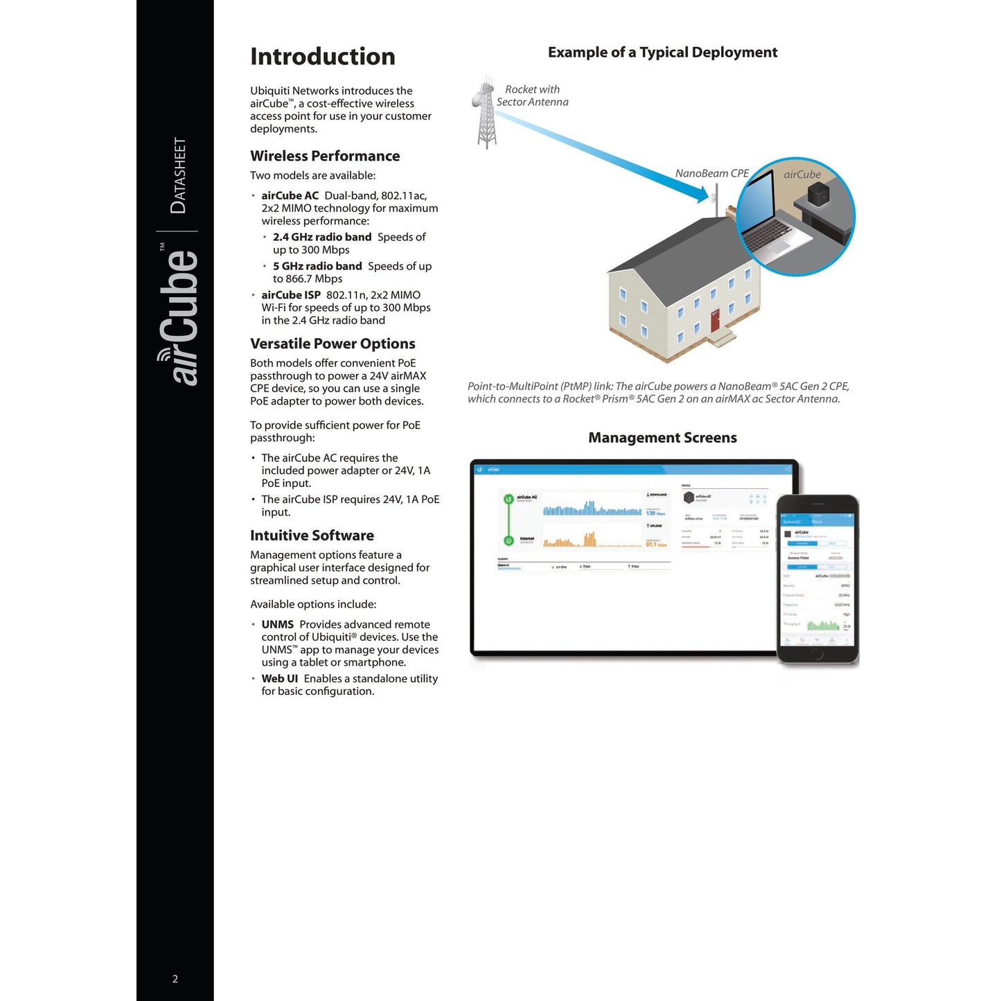 Ubiquiti UISP airCube ISP WiFi Access Point | ACB-ISP