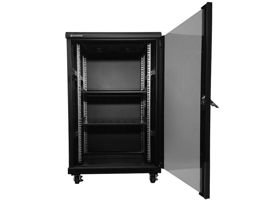 Linkbasic 18U 600 Deep Network Cabinet. 2 Fans & 2 Shelves