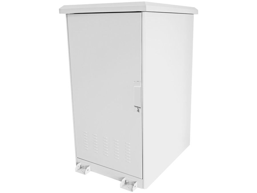 Scoop 18U 600mm Deep Outdoor Cabinet with 2 fans