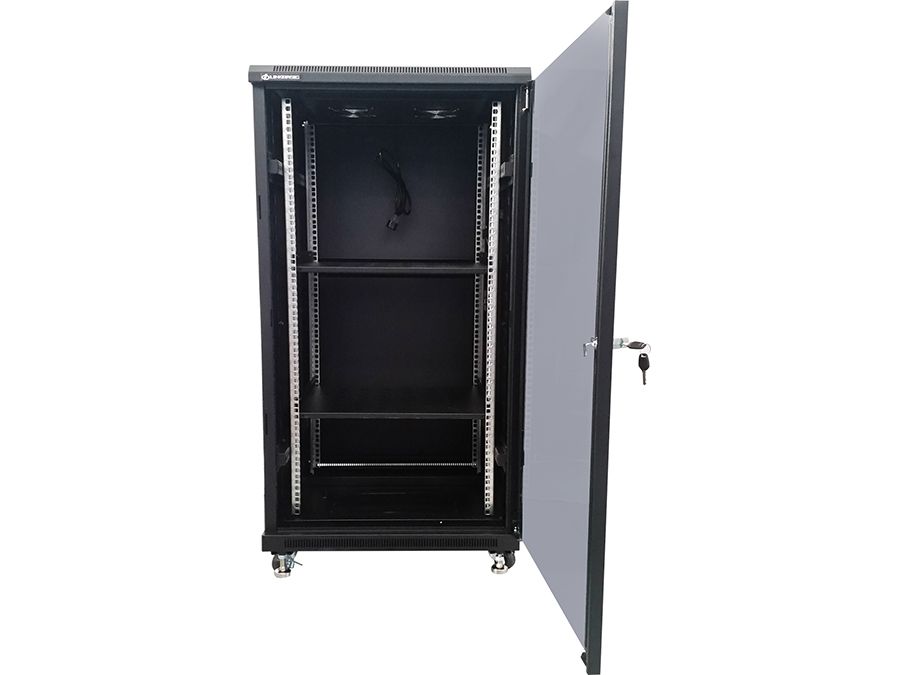 Linkbasic 22U 600 Deep Network Cabinet. 2 Fans & 2 Shelves