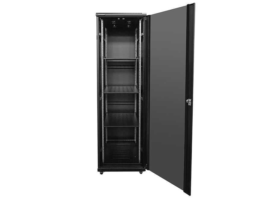 Linkbasic 42U 800 Deep Network Cabinet. 4 Fans & 3 Shelves