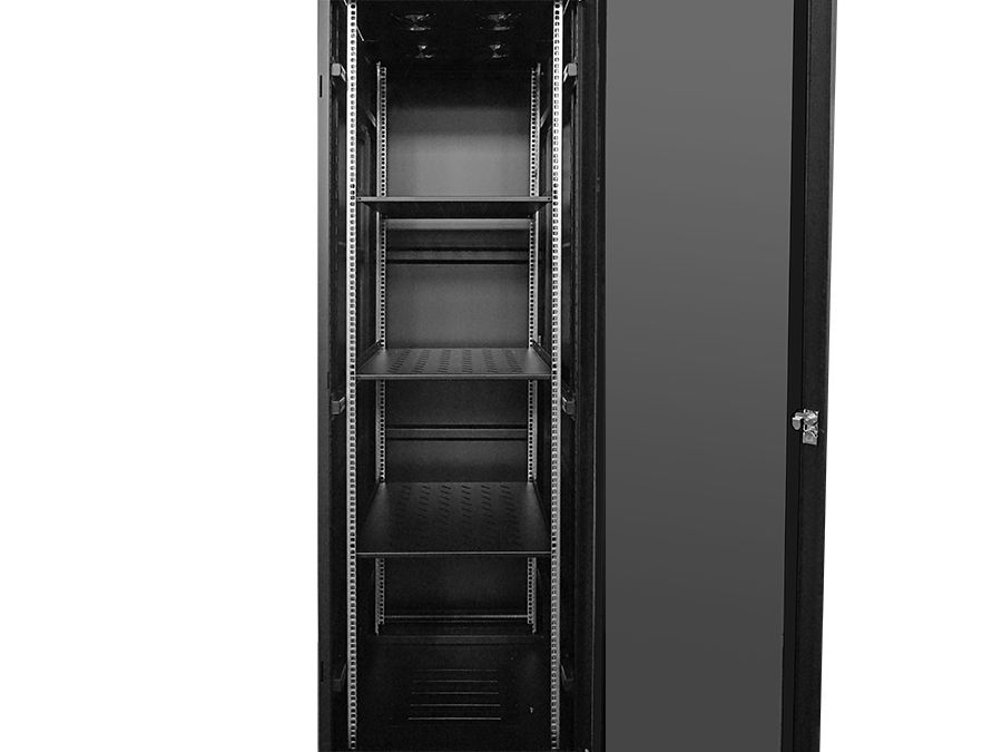 Linkbasic 42U 1M Deep Network Cabinet. 4 Fans & 3 Shelves