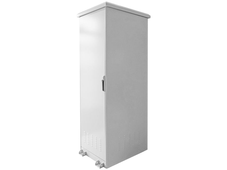 Scoop 42U 800mm Deep Outdoor Cabinet with 4 fans