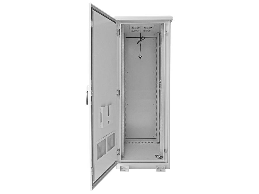 Scoop 42U 800mm Deep Outdoor Cabinet with 4 fans
