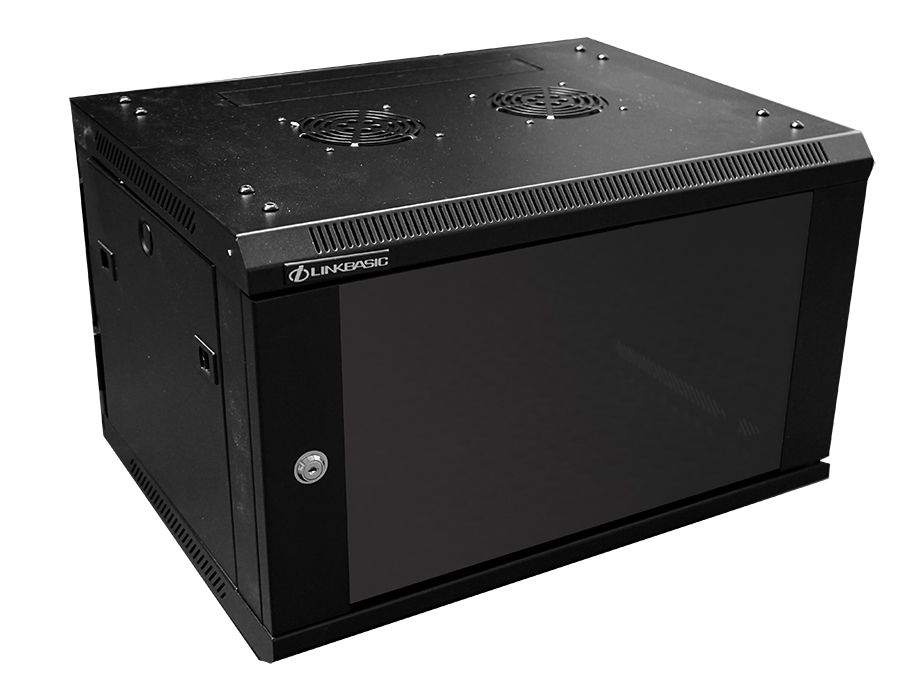 Linkbasic 6U Fixed Wall Box Network Cabinet.