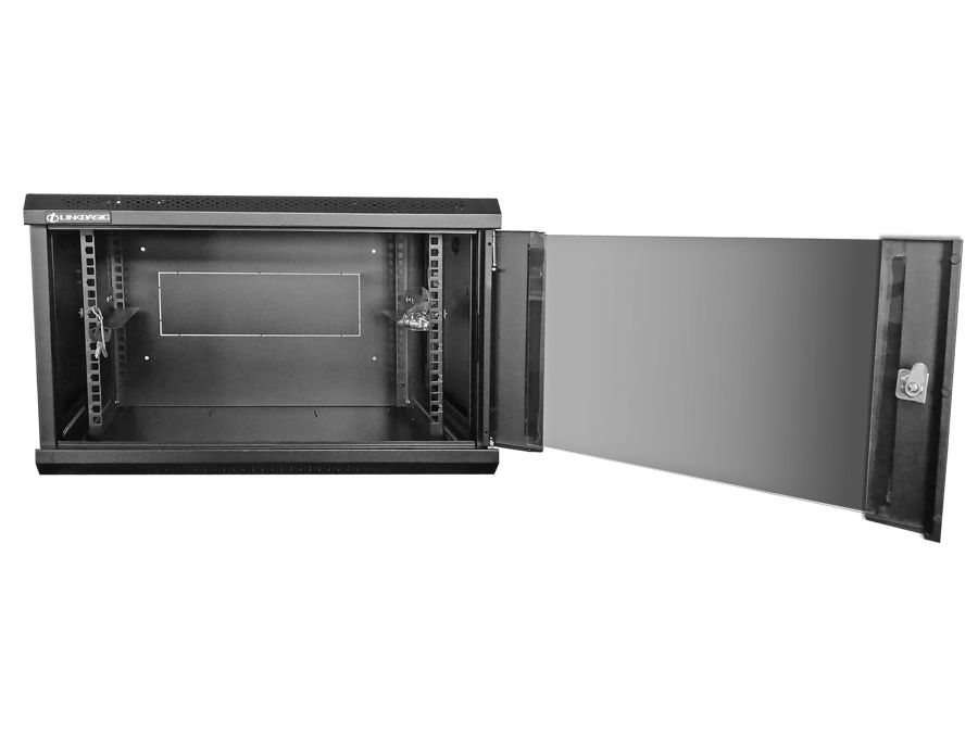 Linkbasic 6U Preassembled Fixed Wall Box Network Cabinet.