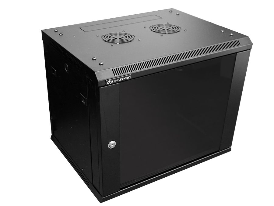 Linkbasic 9U Fixed Wall Box Network Cabinet.