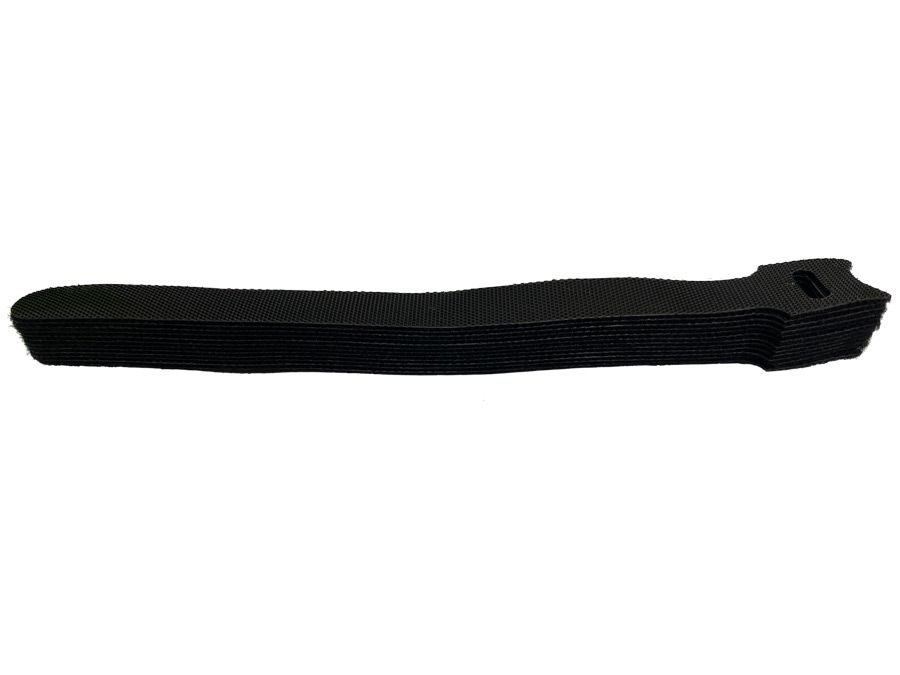 Linkbasic Reusable Velcro Cable Tie 200x12mm 12 Pack. (Rack)