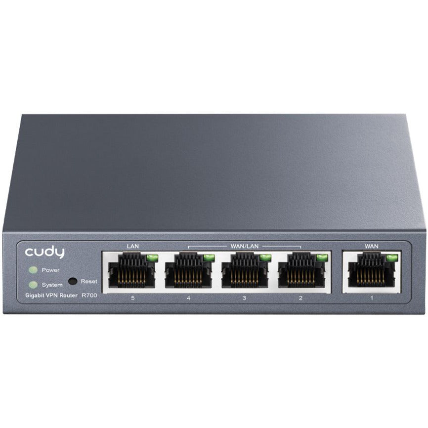 Cudy 5 Port Gigabit Multi-WAN VPN Router | R700