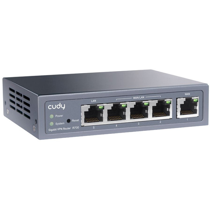 Cudy 5 Port Gigabit Multi-WAN VPN Router | R700
