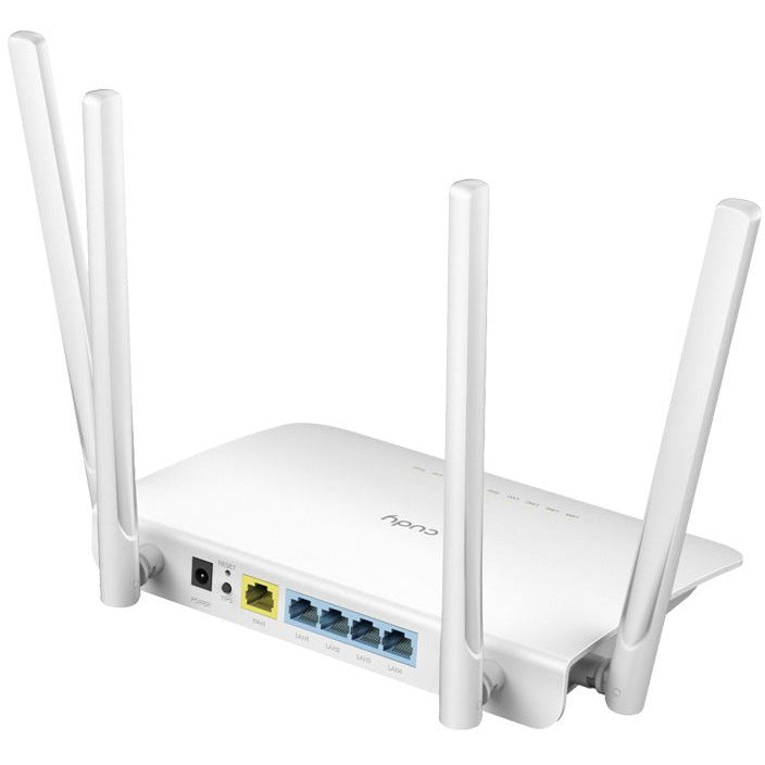 Cudy Dual Band WiFi 5 1200Mbps 5dBi Gigabit Mesh Router | WR1300