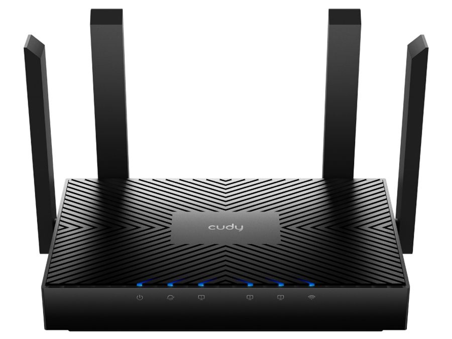 Cudy: Dual Band WiFi 6 3000Mbps 5dBi Gigabit Mesh Router | WR3000