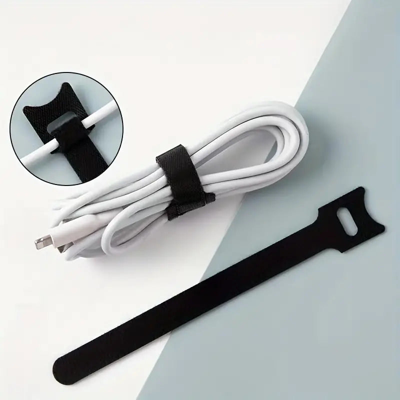 Reusable Hook and Loop Cable Tie 150mm X 12mm: 50 Hook and Loop Ties