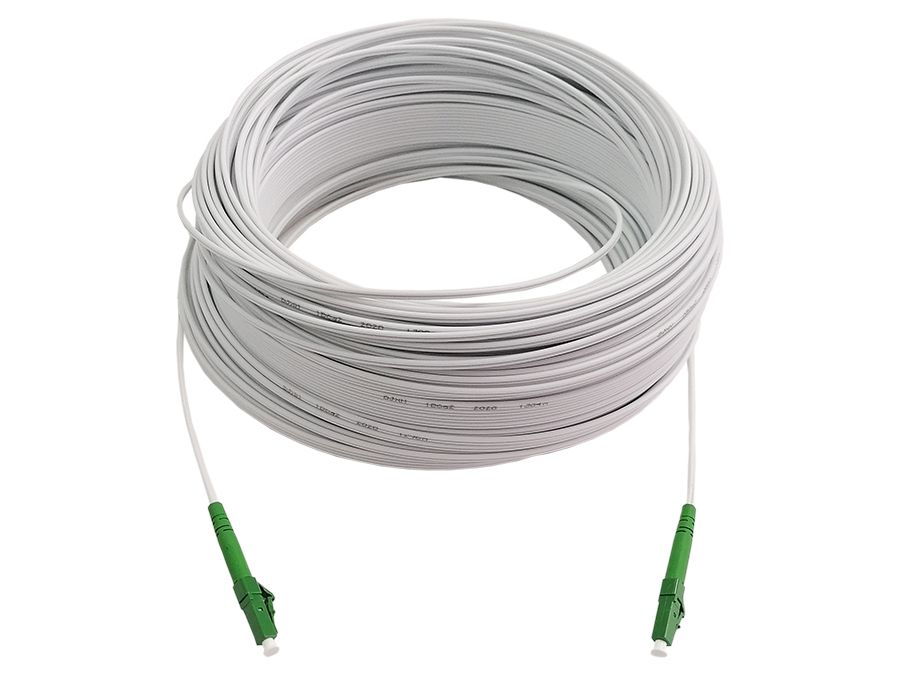 Scoop Fibre Outdoor Drop Cable LC-LC APC 1Core